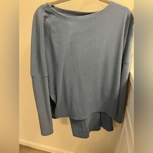 Ribbed Pants and sweatshirt set